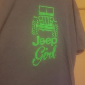 Jeep Girl t-shirt size xxl